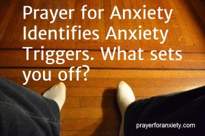 Anxiety triggers