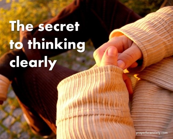 The secret to thinking clearly