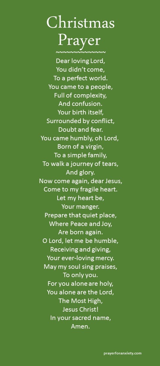 Christmas Prayer
