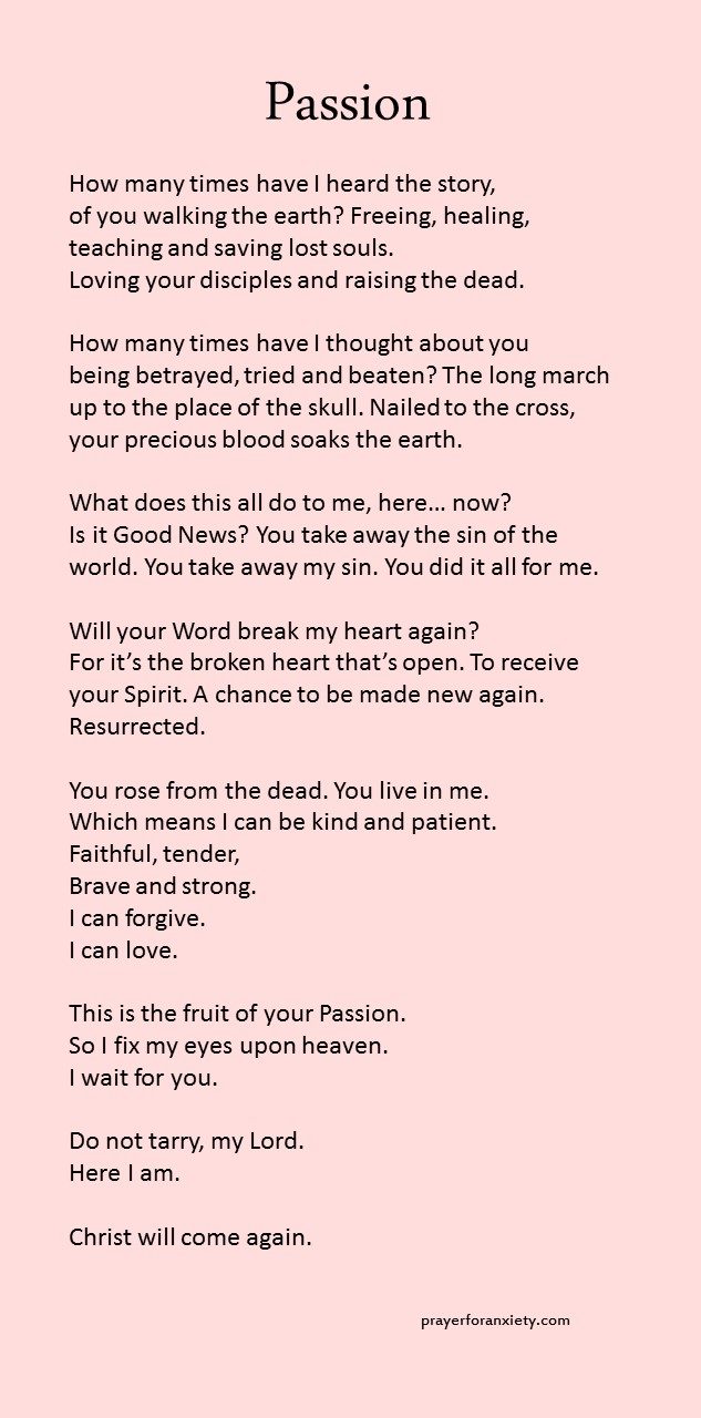 the passion of christ