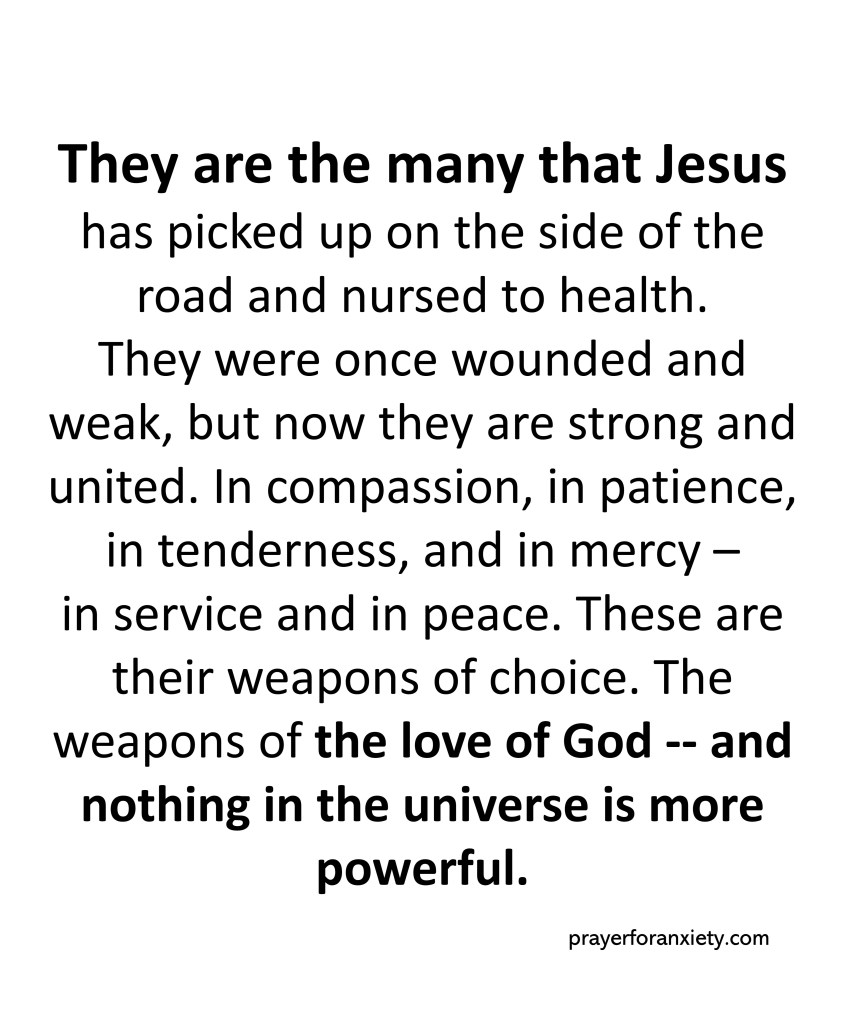 Text image that says They are the many